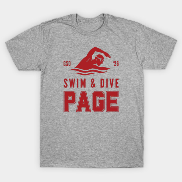 Page Swim & Dive 26 T-Shirt by Timeless Chaos