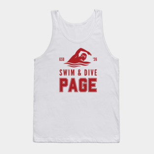 Page Swim & Dive 26 Tank Top