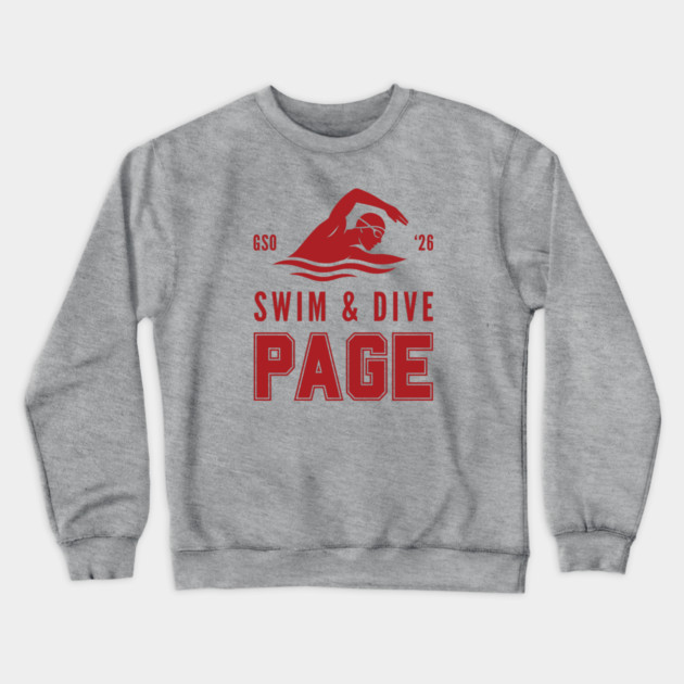 Page Swim & Dive 26 Crewneck Sweatshirt by Timeless Chaos