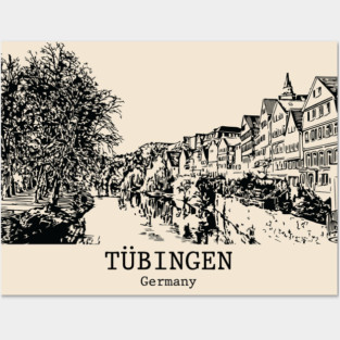 Tübingen - Germany Posters and Art