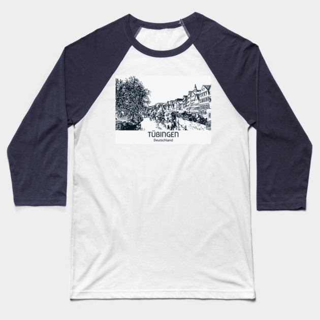 Tübingen - Deutschland Baseball T-Shirt by Lakeric