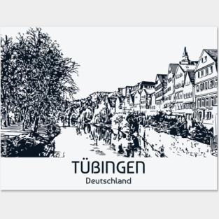 Tübingen - Deutschland Posters and Art