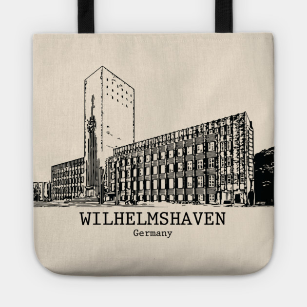 Wilhelmshaven - Germany Tote by Lakeric