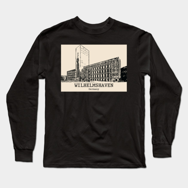 Wilhelmshaven - Germany Long Sleeve T-Shirt by Lakeric