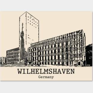 Wilhelmshaven - Germany Posters and Art