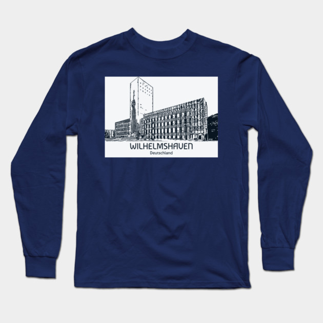 Wilhelmshaven - Deutschland Long Sleeve T-Shirt by Lakeric