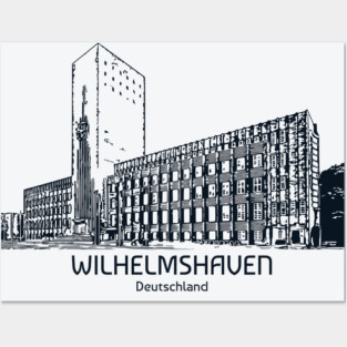 Wilhelmshaven - Deutschland Posters and Art
