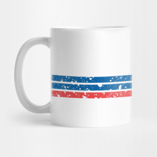 Dodgers 70s Stripe Mug