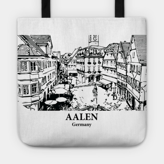 Aalen - Germany Tote by Lakeric