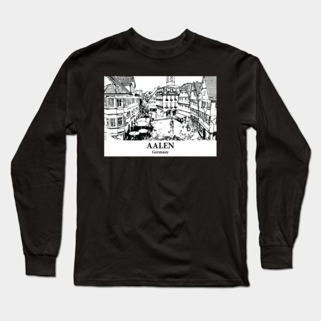 Aalen - Germany Long Sleeve T-Shirt by Lakeric