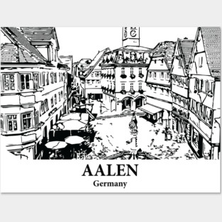 Aalen - Germany Posters and Art