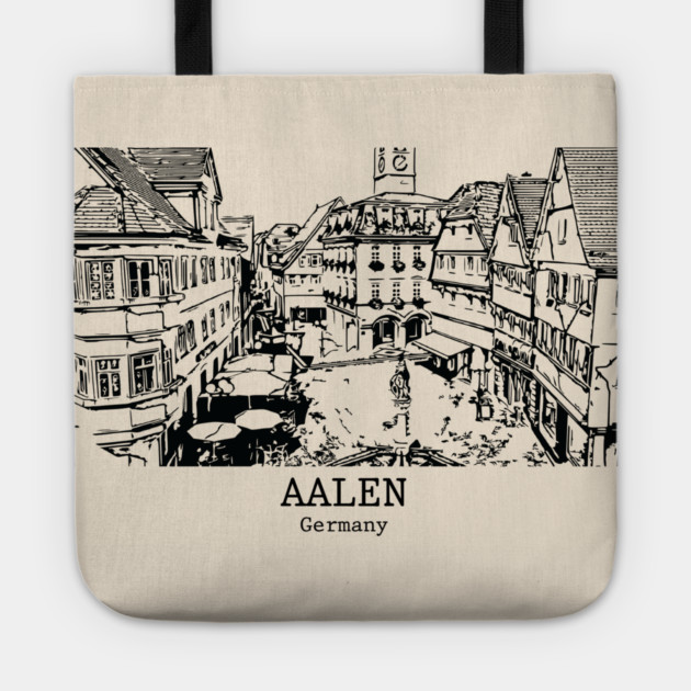 Aalen - Germany Tote by Lakeric