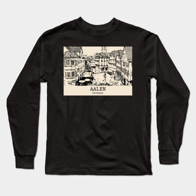 Aalen - Germany Long Sleeve T-Shirt by Lakeric