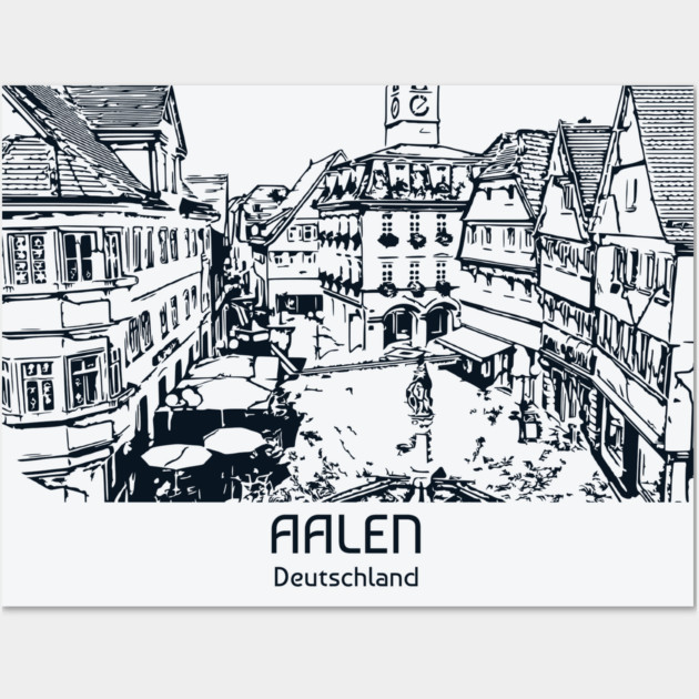 Aalen - Deutschland Wall Art by Lakeric