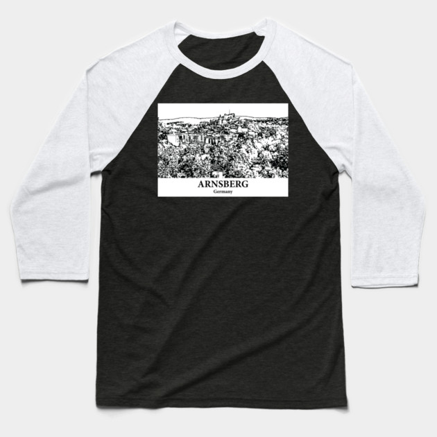 Arnsberg - Germany Baseball T-Shirt by Lakeric