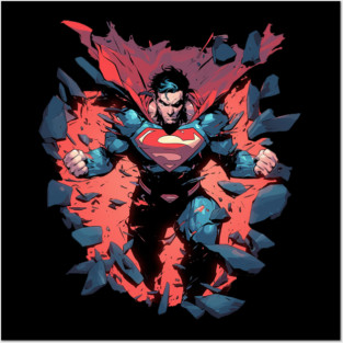 superman Posters and Art