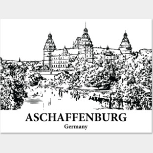Aschaffenburg - Germany Posters and Art