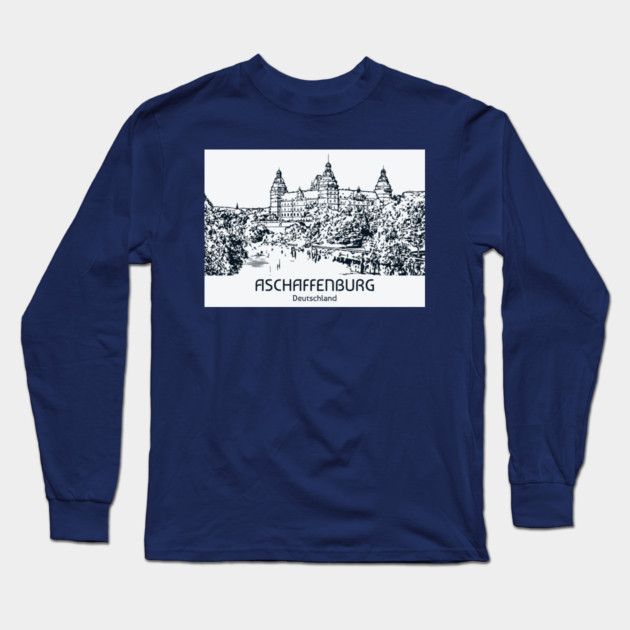 Aschaffenburg - Deutschland Long Sleeve T-Shirt by Lakeric