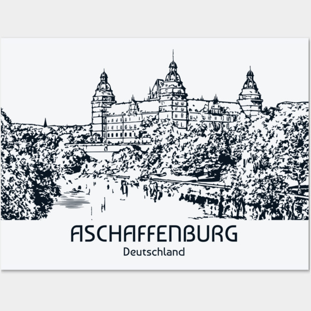 Aschaffenburg - Deutschland Wall Art by Lakeric