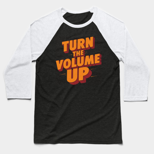 Turn the volume up mayor of New York City Baseball T-Shirt by shirtlux