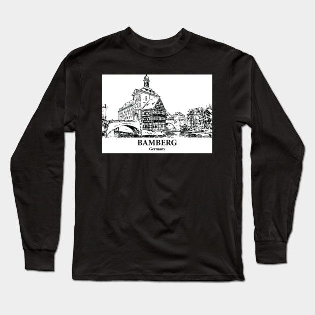 Bamberg - Germany Long Sleeve T-Shirt by Lakeric