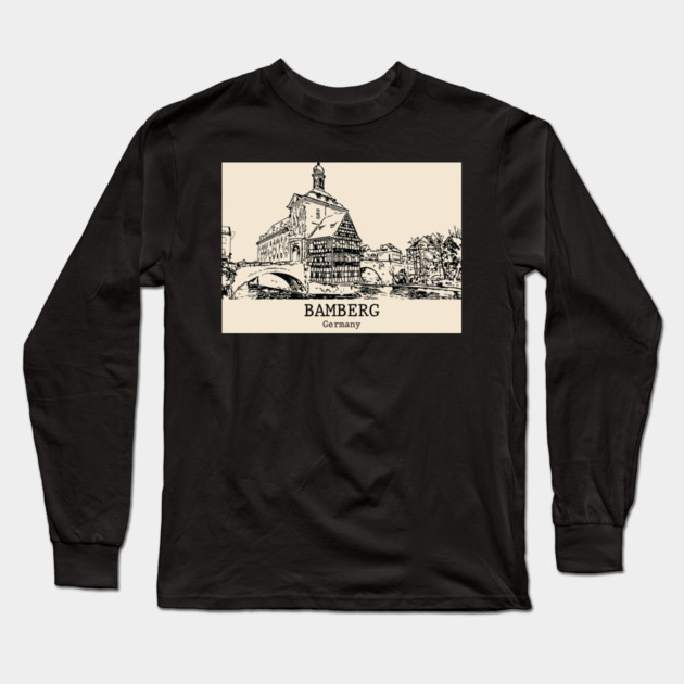 Bamberg - Germany Long Sleeve T-Shirt by Lakeric