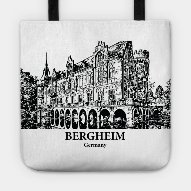Bergheim - Germany Tote by Lakeric