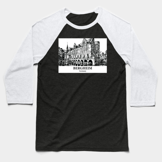 Bergheim - Germany Baseball T-Shirt by Lakeric