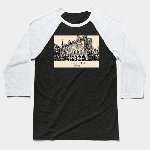 Bergheim - Germany Baseball T-Shirt by Lakeric