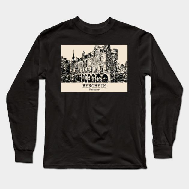 Bergheim - Germany Long Sleeve T-Shirt by Lakeric