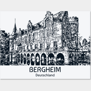 Bergheim - Deutschland Posters and Art