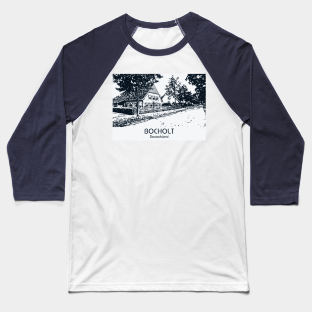 Bocholt - Deutschland Baseball T-Shirt by Lakeric