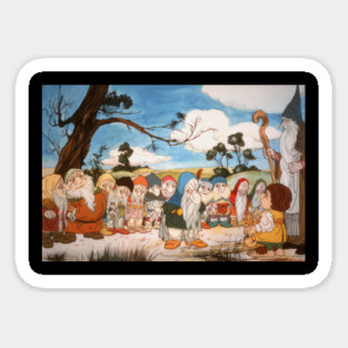 Rankin Bass The Hobbit Official Sticker