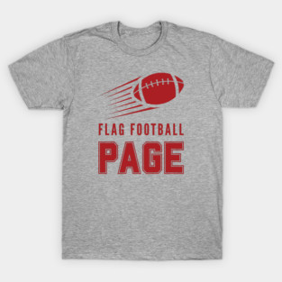 Page Flag Football T-Shirt
