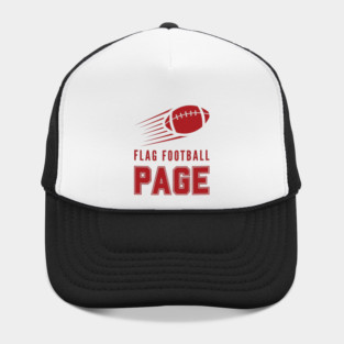 Page Flag Football Hat