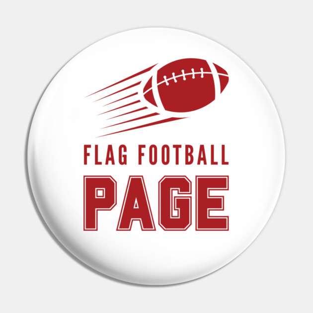 Page Flag Football Pin by Timeless Chaos