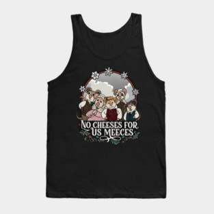 Muppet-Christmas-Carol No Cheeses For Us Meeces Christmas Matching Family Tank Top
