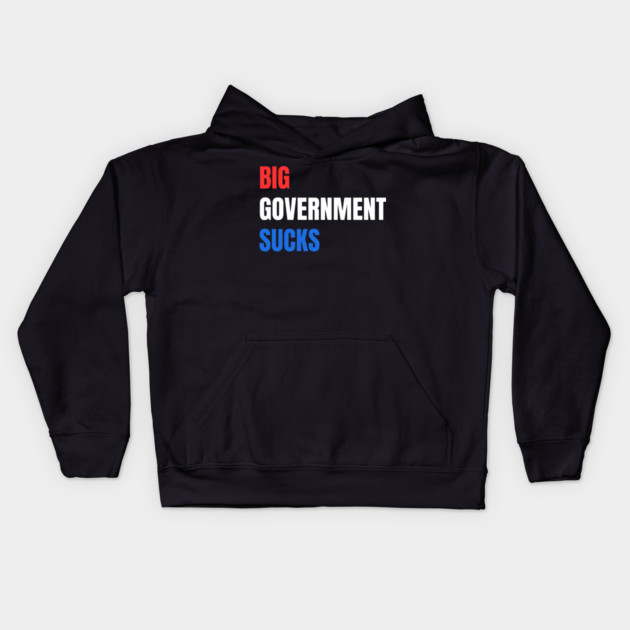 Government-Shutdown Kids Hoodie by Creatifly Graphic Tees