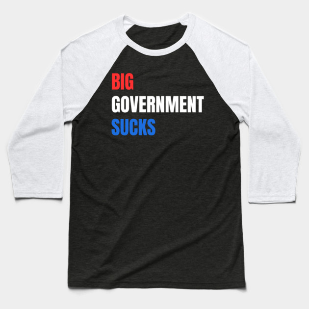 Government-Shutdown Baseball T-Shirt by Creatifly Graphic Tees