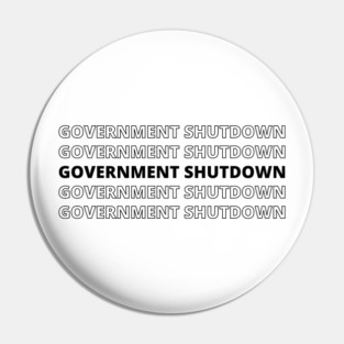 Government-Shutdown Pin