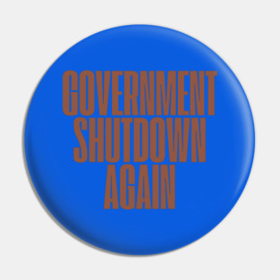 Government-Shutdown Pin