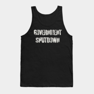 Government-Shutdown Tank Top