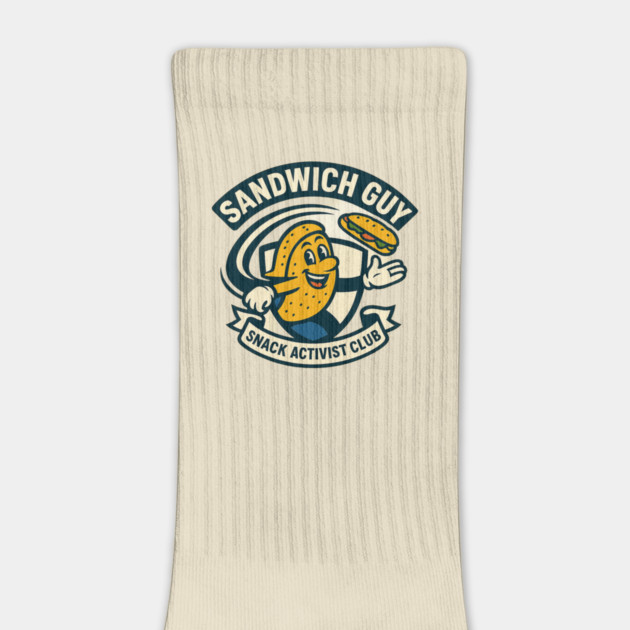 Sandwich Guy – Mascot Crest Emblem by ArtistTee ⭐⭐⭐⭐⭐