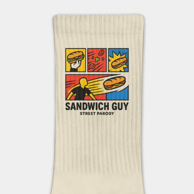 Sandwich Guy – Pop-Art Panel Parody by ArtistTee ⭐⭐⭐⭐⭐