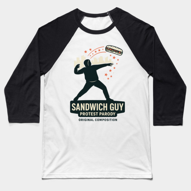 Sandwich Guy – Boomerang Sub Arc Baseball T-Shirt by ArtistTee ⭐⭐⭐⭐⭐