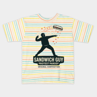Sandwich Guy – Boomerang Sub Arc Kids T-Shirt