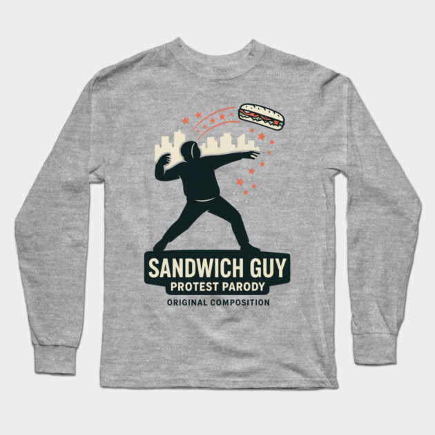 Sandwich Guy – Boomerang Sub Arc Long Sleeve T-Shirt by ArtistTee ⭐⭐⭐⭐⭐