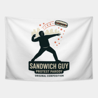 Sandwich Guy – Boomerang Sub Arc Tapestry