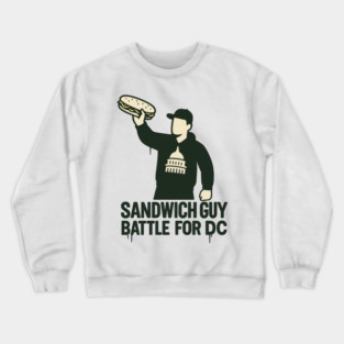 Sandwich Guy – Street Parody Emblem Crewneck Sweatshirt