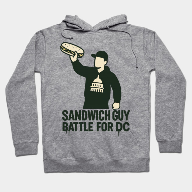 Sandwich Guy – Street Parody Emblem Hoodie by ArtistTee ⭐⭐⭐⭐⭐